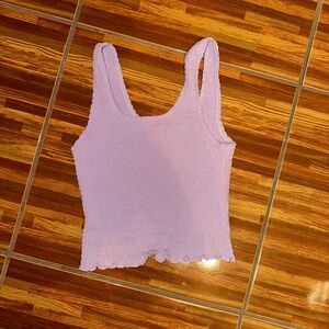 Hollister purple tank XS